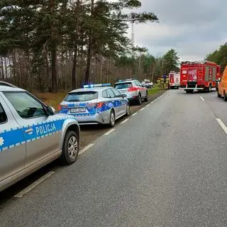 Wypadek w miejscowości Sielc