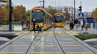 Tramwaje kursują do Miasteczka Wilanów