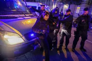 Demonstracja przed MSZ