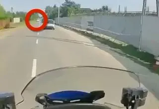 Zaczęło się od wyprzedzania w niedozwolonym miejscu