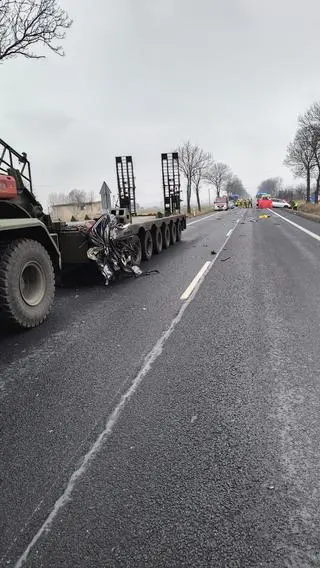 Wypadek w miejscowości Milewko 