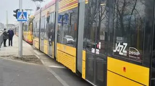 Zderzenie z tramwajem