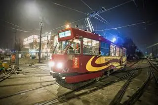 Testy torowiska na Rakowieckiej 