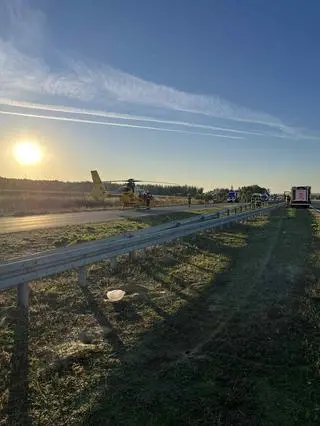 Wypadek na trasie S17