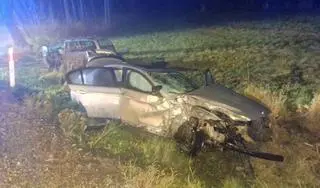 Wypadek w miejscowości Łopacianka