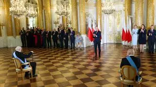 Prezydent Andrzej Duda wręczył odznaczenia państwowe