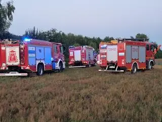 Wypadek pilota motolotni pod Żyrardowem