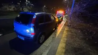 Hitting a pedestrian on Żwirki i Wigury