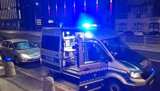 Potrącenie pieszej na Marszałkowskiej