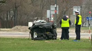 Trzy osoby zginęły w wypadku na Mokotowie