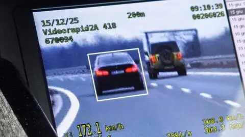 40-latek przekroczył prędkość o 52 km/h