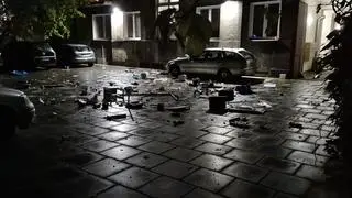 Akcja policji na Mokotowie 