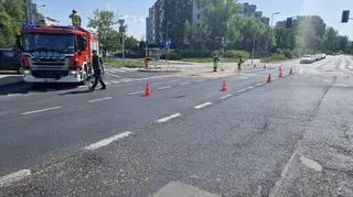 Wypadek na Ursynowie