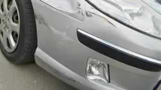 Kolizja na Wale Miedzeszyńskim 