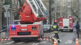 Interwencja straży na Pradze Północ