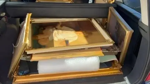 Policja odzyskała obrazy znanych artystów