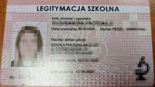 Nastolatka odpowie za posługiwanie się podrobioną legitymacją szkolną