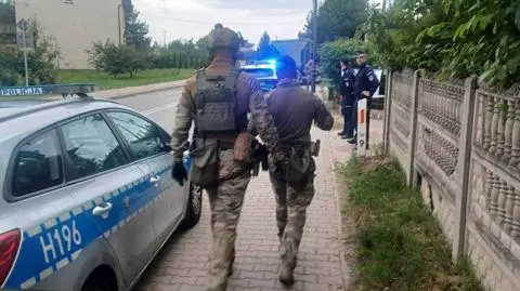 Policjanci zatrzymali mężczyznę w sprawie eksplozji mercedesa