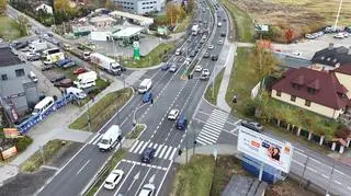 Skrzyżowanie Alej Jerozolimskich i Regulskiej