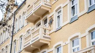 Odnowiona kamienica przy Targowej 62