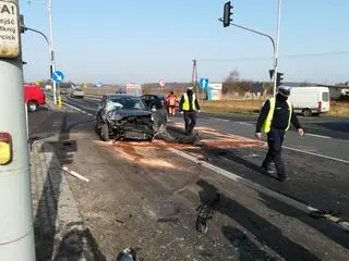 Wypadek w miejscowości Niepiekła