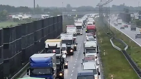 Zderzenie na A2