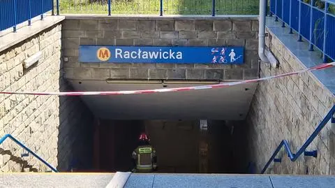 Zadymienie na stacji Racławicka