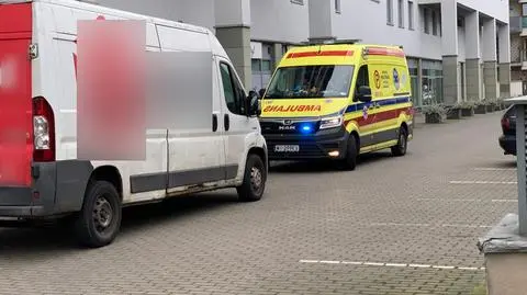 Potrącenie na Saskiej Kępie. Kobieta zabrana do szpitala