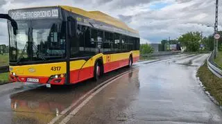 Wypadek na Ostródzkiej 