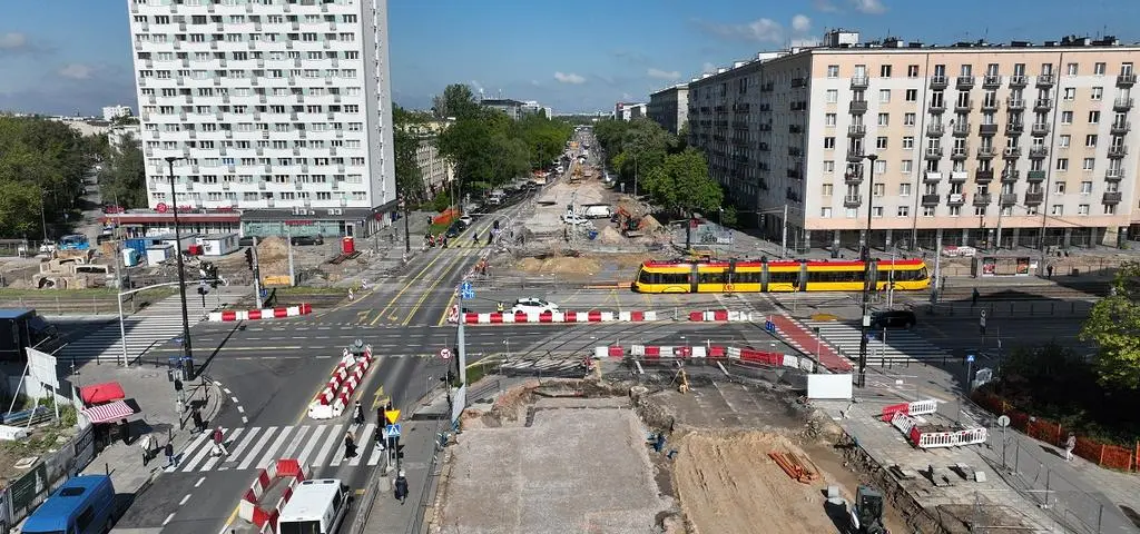 Kulminacja utrudnień na Ochocie. Tramwaje nie dojadą do pętli przy lotnisku 