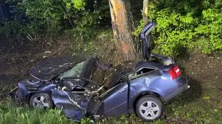 Śmiertelny wypadek na DK63 w Nowych Okninach