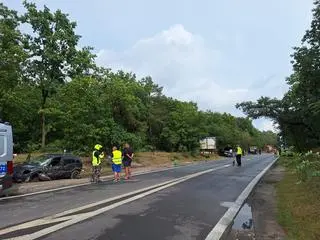 Zderzenie na Wale Miedzeszyńskim