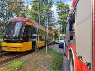 Zderzenie z tramwajem na Kaliskiego