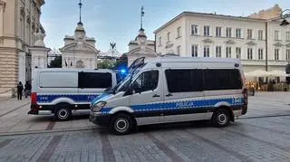 Akcja policji na Uniwersytecie Warszawskim