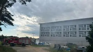 Pożar szkoły w Magnuszewie 