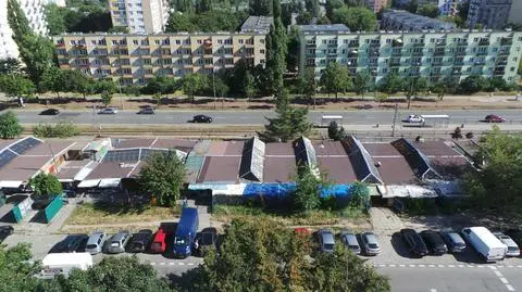 Więcej zieleni zamiast blaszaków. Bazar przy Broniewskiego ma przejść metamorfozę