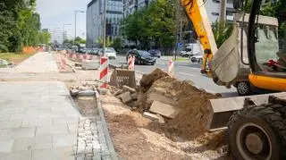 Budowa brakującego odcinka drogi dla rowerów na Postępu