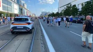 Nie jeżdżą tramwaje w centrum 