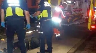 Interwencja straży miejskiej na Starym Mieście