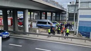 Aktywiści Ostatniego Pokolenia zablokowali trasę S8