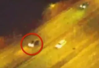 Jechał pijany. Namierzyli go z policyjnego śmigłowca