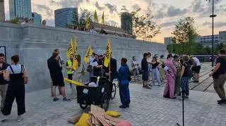 Protest "Warszawa nie śpi" 