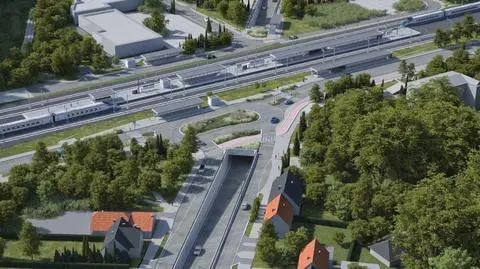 Tunel w Rembertowie - wizualizacja