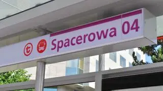 Remont zatoki przystankowej przy Spacerowej