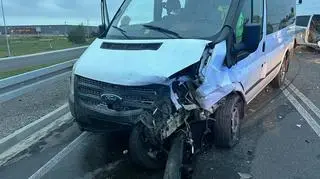 Według ustaleń policji wypadek spowodował kierowca forda