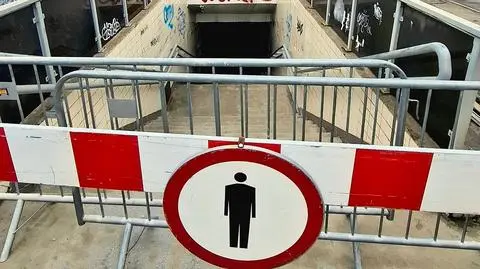 Tunel przy pedecie zamknięty na stałe