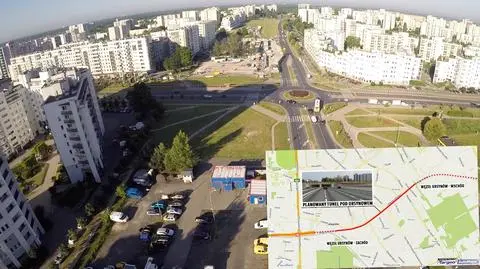 Z ziemi i z powietrza. Szlakiem tunelu pod Ursynowem