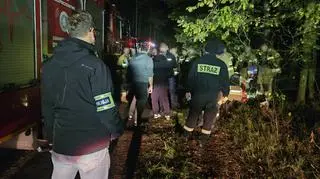 Poszukiwania zaginionego grzybiarza 
