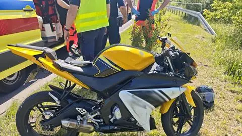 16-letni motocyklista stracił prawo jazdy