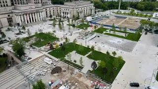 Przebudowa placu Centralnego w Warszawie 